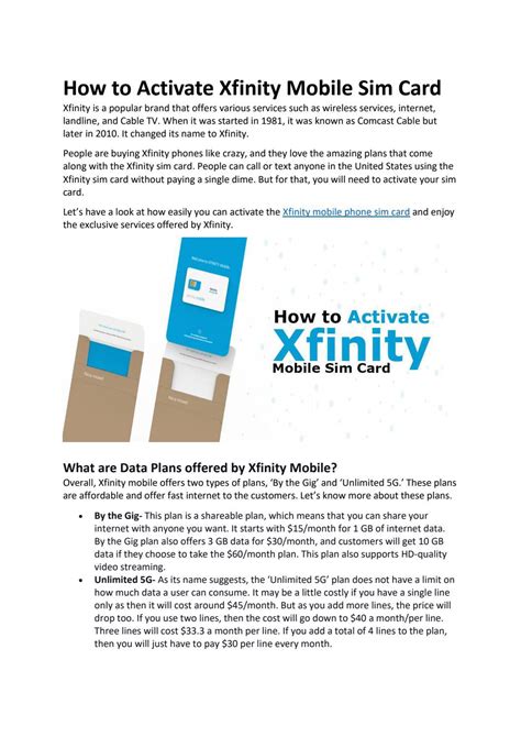 Xfinitymobile com activate sim card. Things To Know About Xfinitymobile com activate sim card. 